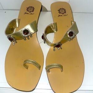 Toe ring Sandals✨gorgeous jeweled sandals rhinestone sandals bling wedges